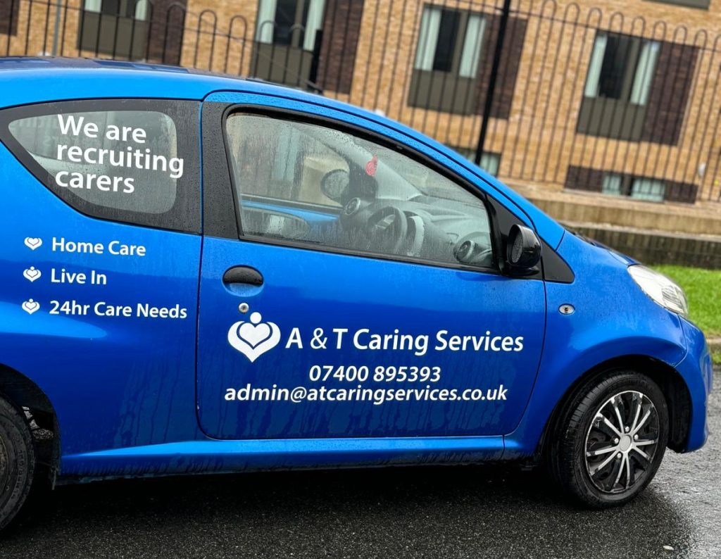 A&T Caring Services Vehicle